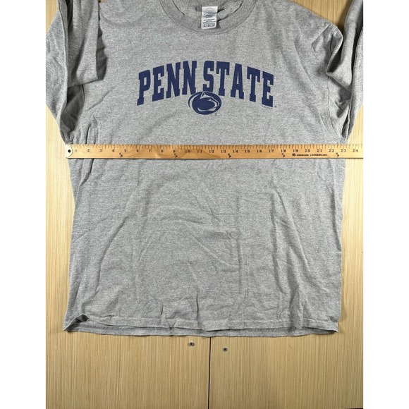 Delta Pro Weight Penn State Nittany Lions Football Shirt Mens XL Heather Gray - Picture 5 of 5